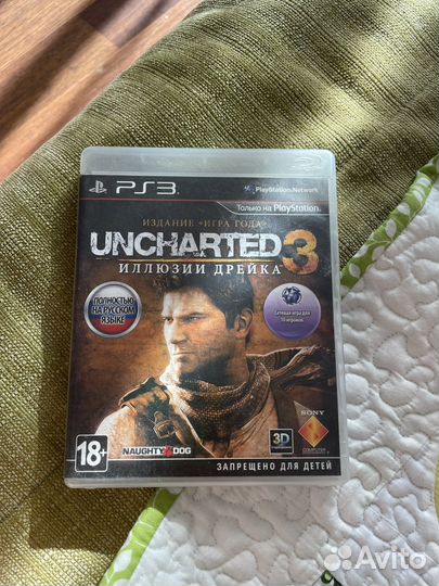 Игра для приставки Ps3 uncharted 3