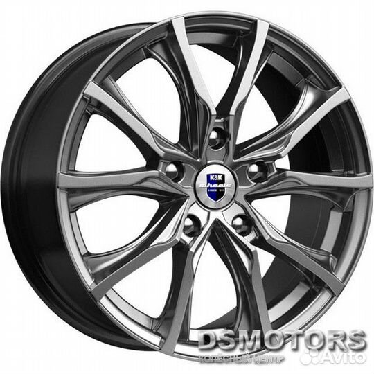 Диски Твист 7.5/17 5x108 ET32 d67.1 дарк платинум