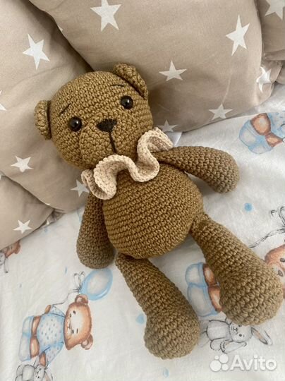 Вязаная игрушка ручной работы