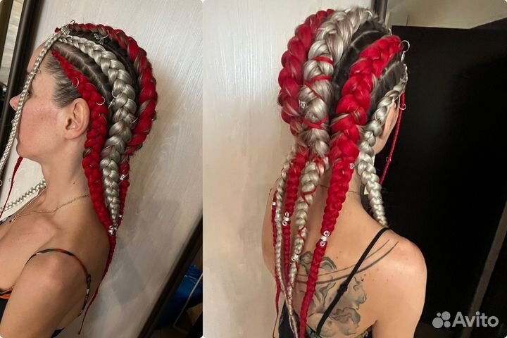 Брейды, косы, канекалон, прически на выпускной