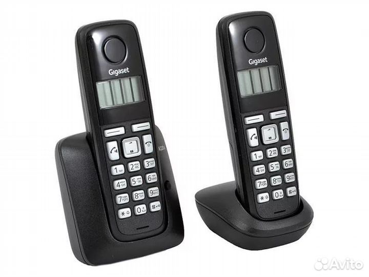 Радиотелефон Gigaset A220 Duo черный