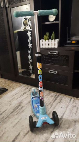 Самокат детский трехколесный бу