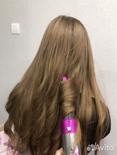 Фен dyson стайлер 5в1, крутит локоны 100