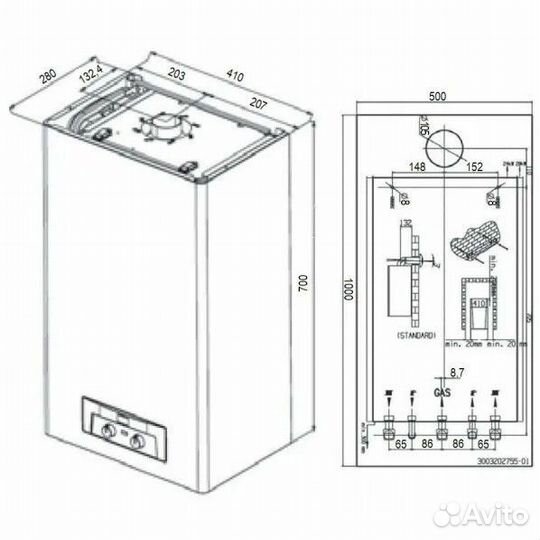 Газовый котел Протерм (Protherm) 24 кВт