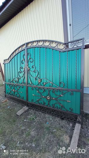 Кованые ворота и калитки