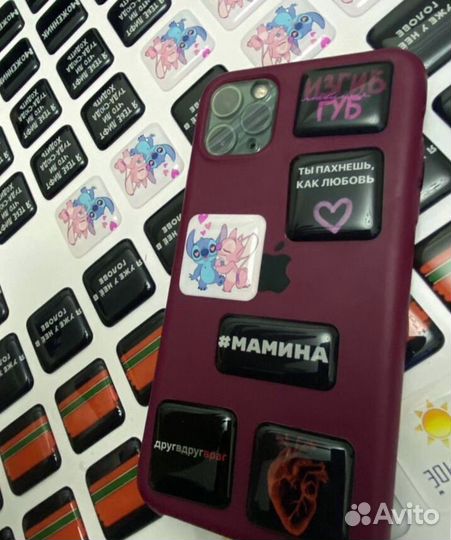 3D стикеры с твоим дизайном