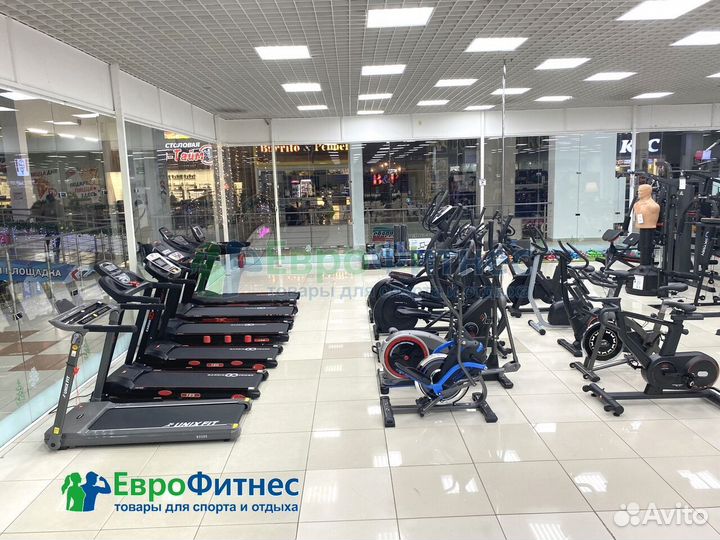 Беговые дорожки, эллипсы, вело ТЦ континент