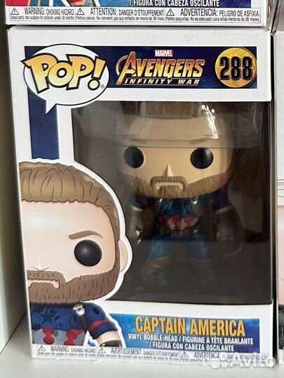 Funko pop captain america стив роджерс марвел