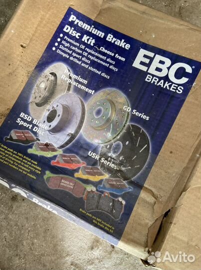 Тормозные диски задние EBC X5 e53 4.8is USR1156