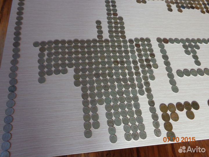 Монеты СССР 1кг. (700 шт)