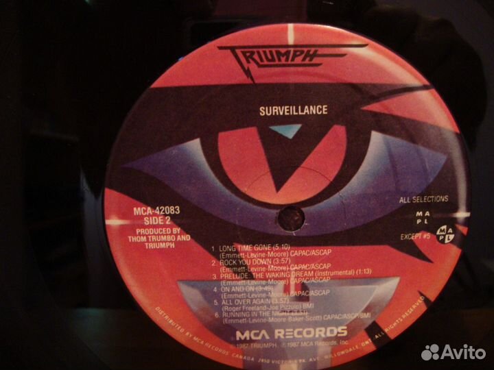 Винил фирменный LP