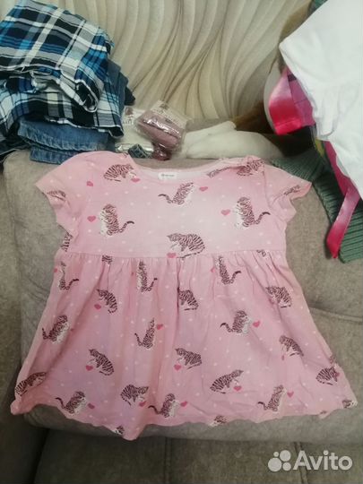 Платья, кофточки, колготки на девочку