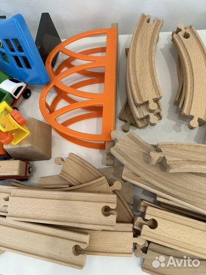 Деревянная дорога IKEA лиллабу