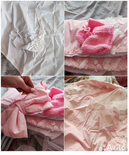 Комплект на выписку для девочки