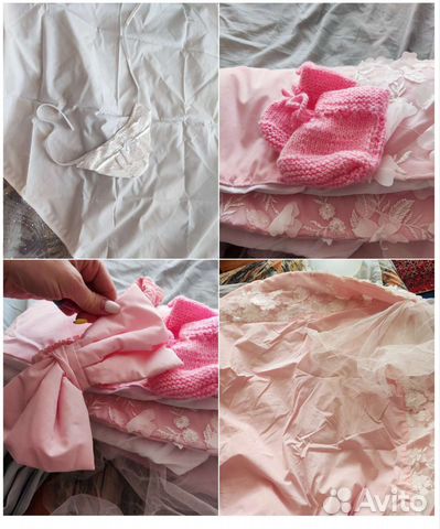 Комплект на выписку для девочки