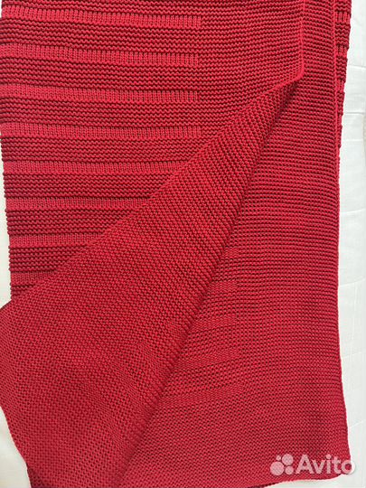 Плед новый 90*160 см стиль hm home Zara home