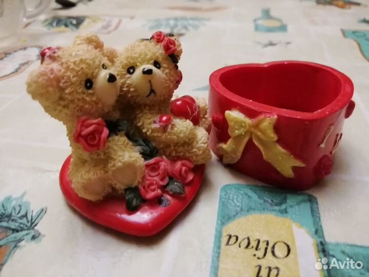 Шкатулка с мишками