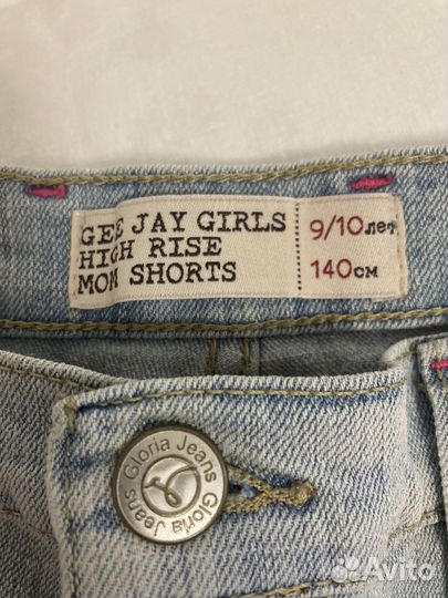 Джинсовые шорты для девочки