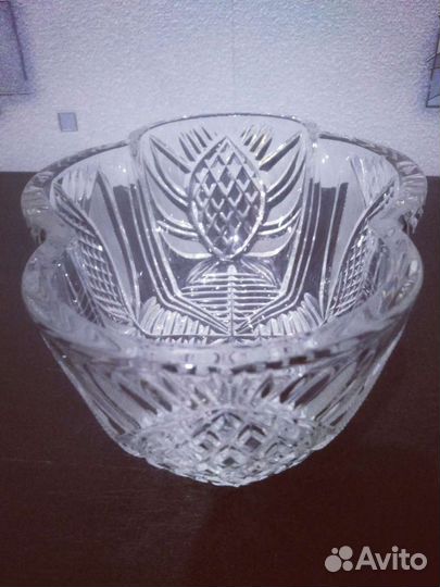 Ваза хрустальная СССР