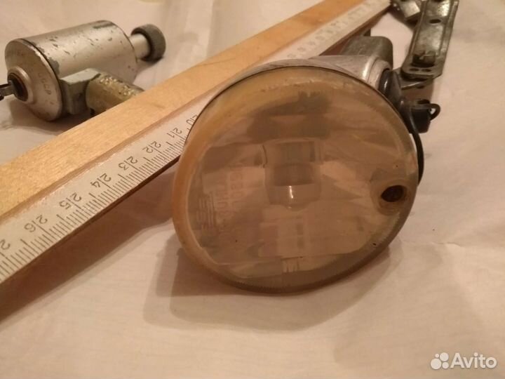 Фара с динамо машиной для велосипеда