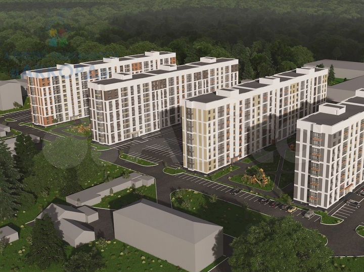 2-к. квартира, 44,9 м², 8/10 эт.