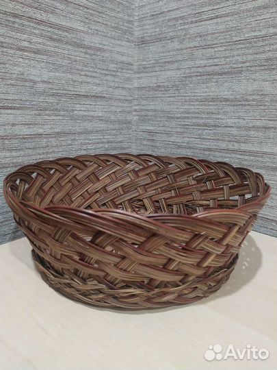 Корзина плетеная новая