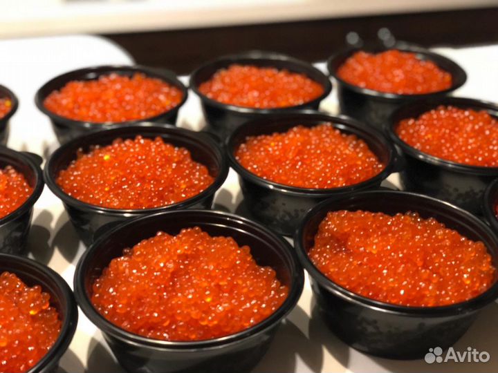 Красная икра горбуши