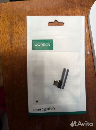 Цап Аудиоадаптер Ugreen USB C - AUX Jack 3.5 мм