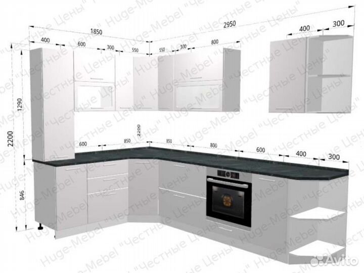 Кухня. Новый кухонный гарнитур