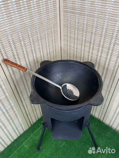 Казан узбекский 16 л с печью