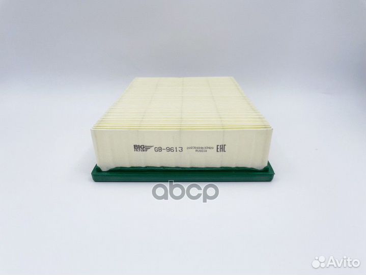 Фильтр воздушный BIG Filter 196 ELP3477, LX435