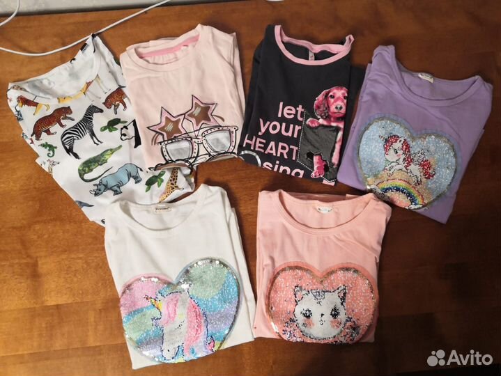 Пакет вещей для девочки (116-122р-р), более 50 ед