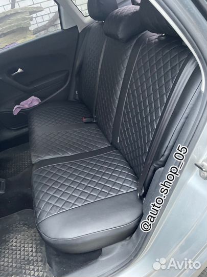 Автомобильные чехлы на Volkswagen Polo