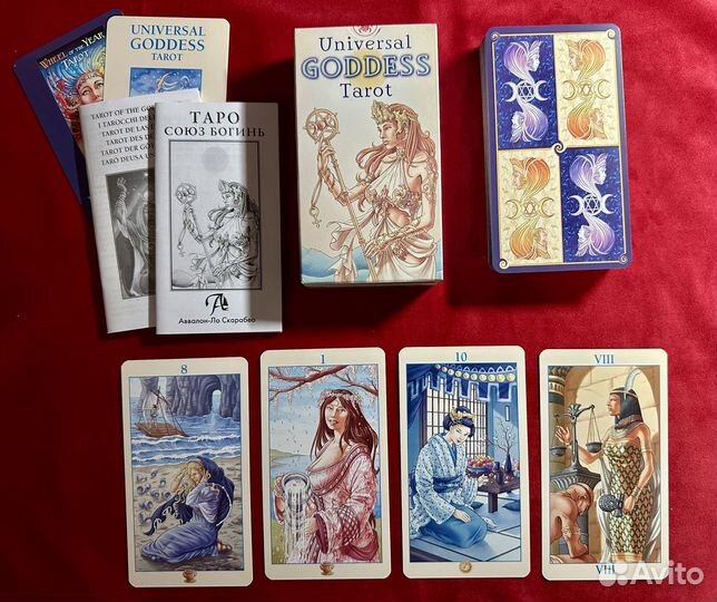 Таро Союз Богинь + книга к колоде