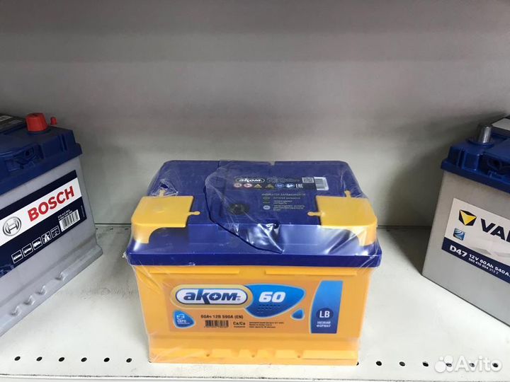 Аккумулятор 60 ач Аком