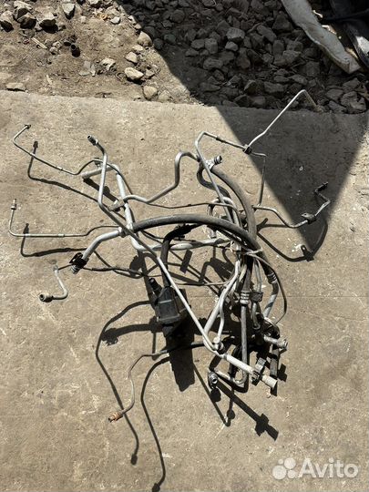 Cadillac srx трубки кондиционера и гур