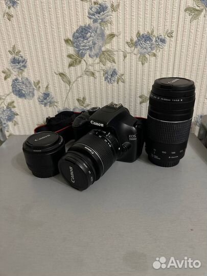 Зеркальный фотоаппарат canon 1100d