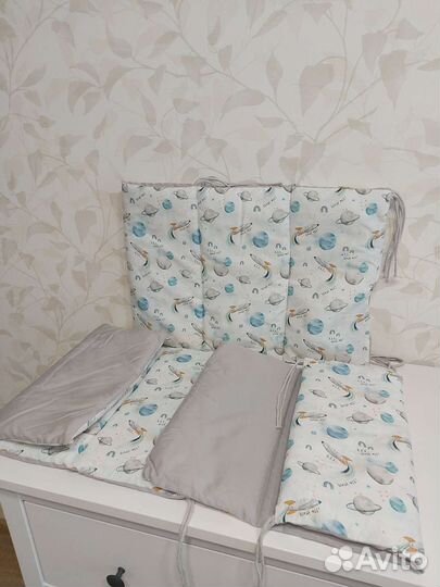 Бортики в кроватку