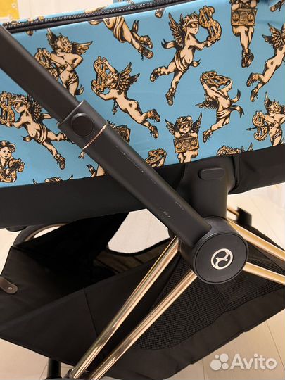 Коляска cybex priam Jeremy Scott Cherubs Blue