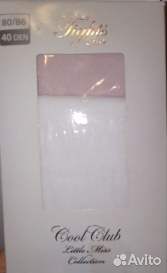 Колготки для девочки 80 86 кружевные новые