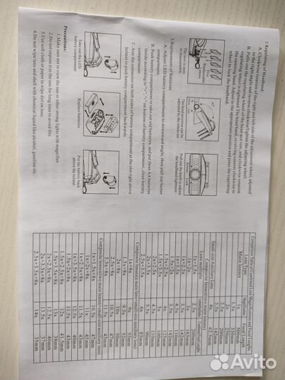 Очки лупа с подсветкой