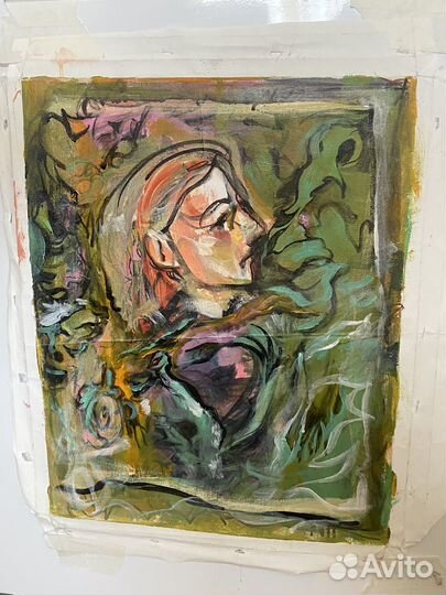 Холсты акрил