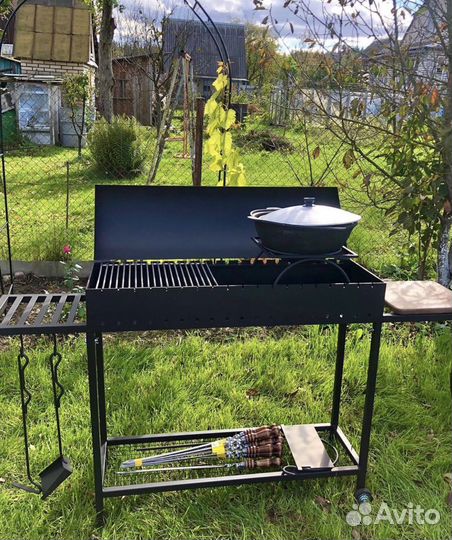 Мангал со столиком