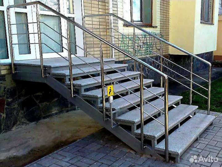 Перила для лестниц из нержавеющей стали