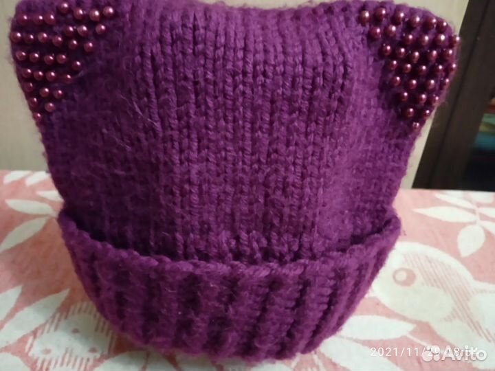 Шапка теплая