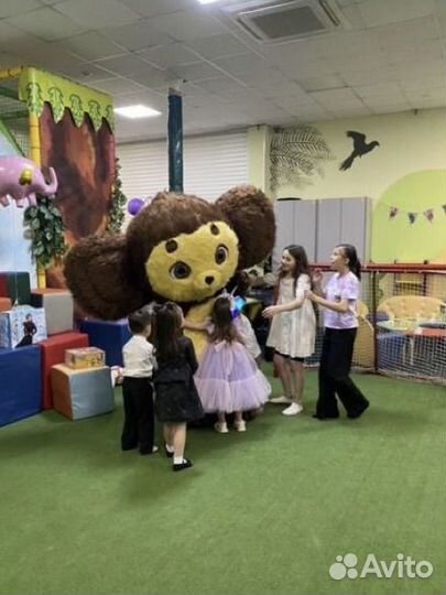 Поздравление от чебурашки аниматор