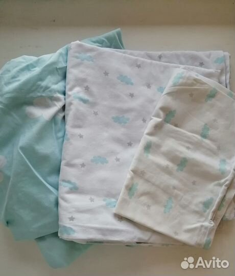 Комплект постельного белья IKEA для новорождённых