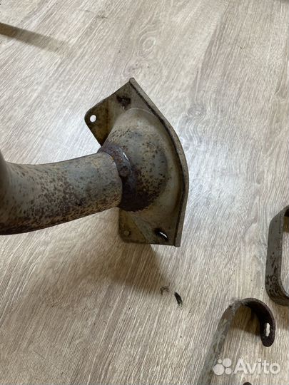 Приемная труба VW Golf 2 Jetta 2