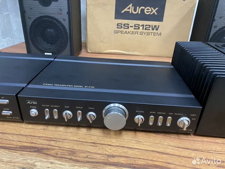 Музыкальный центр Toshiba Aurex 15, топ