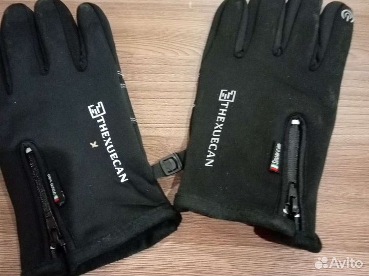 Перчатки муж. Размер 8,утеплен.кожаные, новые